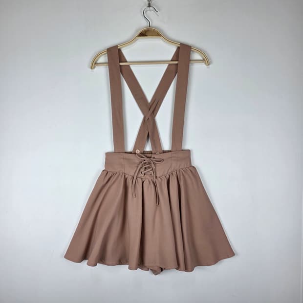 서스펜더 큐롯 팬츠(원피스)