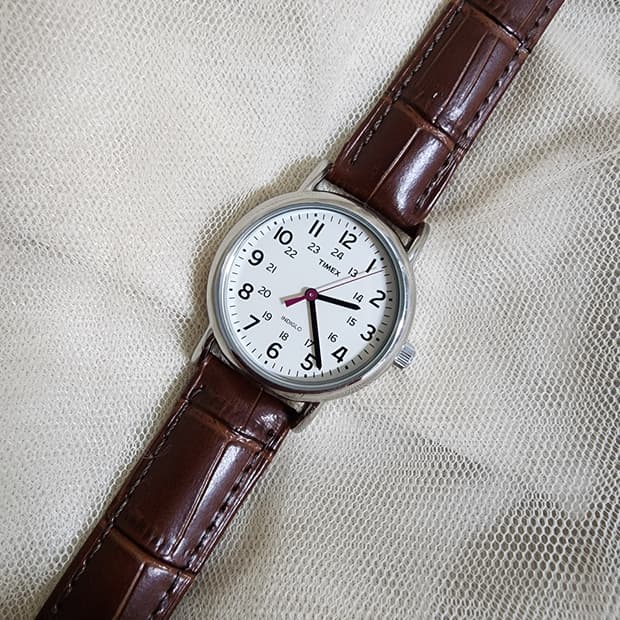 타이맥스 위켄더 INDIGLO 쿼츠시계 공용