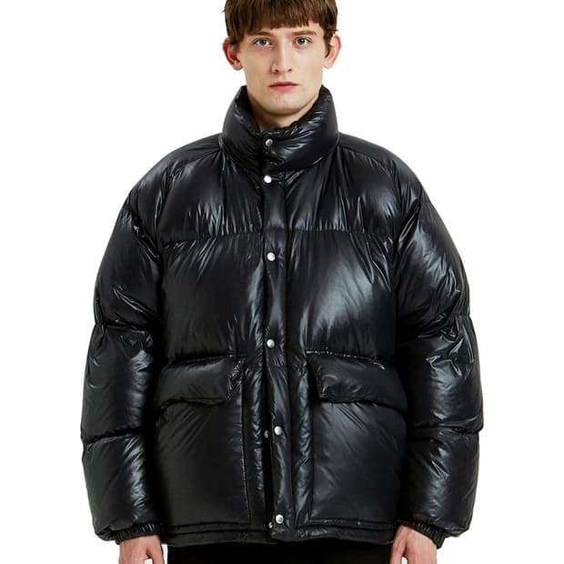 라이풀 패딩 GROSS REVERSIBLE DOWN PARKA 블랙