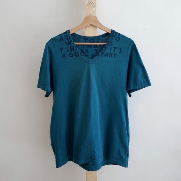 Maison margiela aids 마르지엘라 에이즈 티셔츠