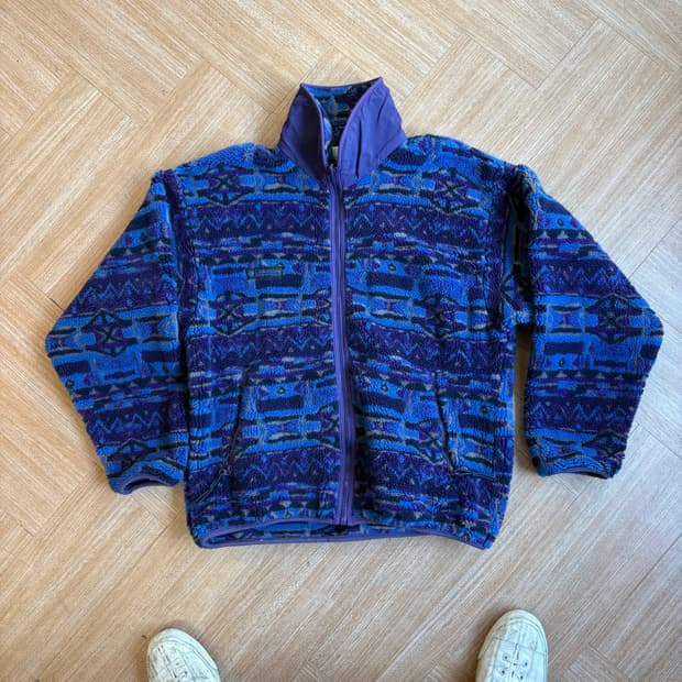 90s Columbia Aztec 플리스