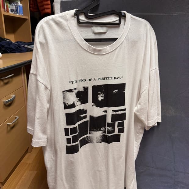 slogan 빈티지 XL 반팔