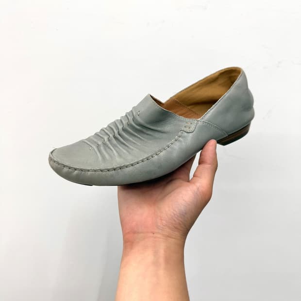 clarks 셔링 레더 슈즈