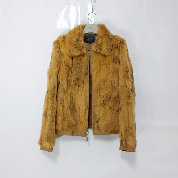 epe 에뻬 여성 여우털 양가죽 집업자켓