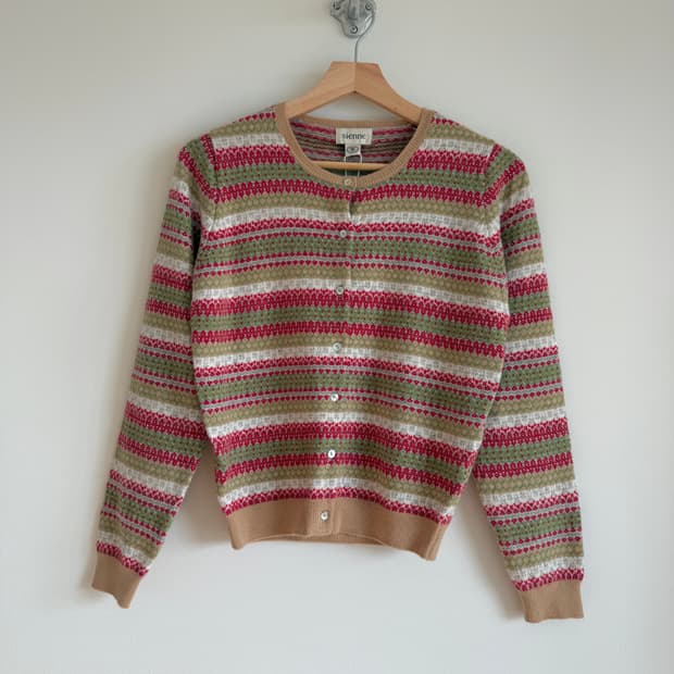 시엔느(sienne) 울&캐시미어 가디건(택 달린 제품)