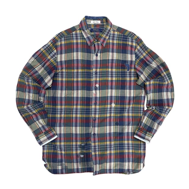 폴로 신형 마드라스 셔츠(M)