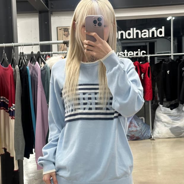  슈프림 20SS 체스트 스트라이프 니트