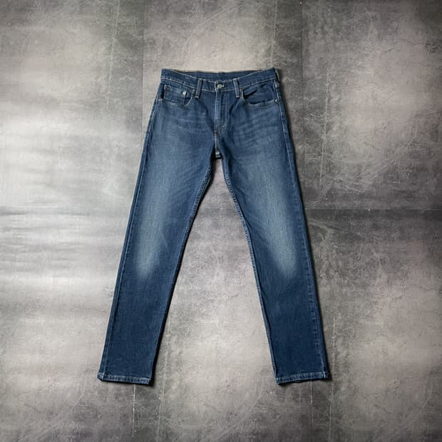 LEVI'S 리바이스502 레귤러 테이퍼드핏 코튼 데님 팬츠 A00744