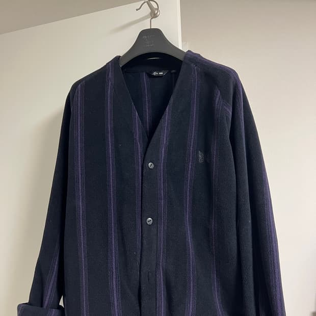 유니클로 니들스 스트라이프 가디건