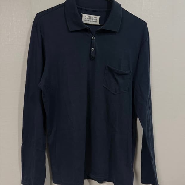 마르지엘라 로우컷 원포켓 폴로 셔츠