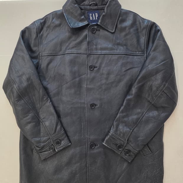 올드 갭 레더 카코트 M