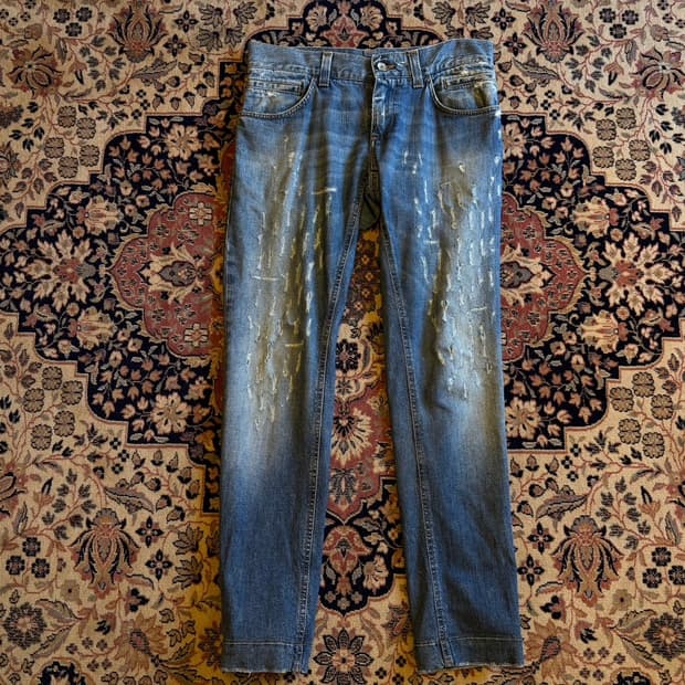 돌체앤가바나 데님 팬츠 44