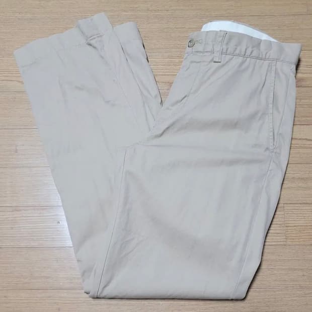 폴로랄프로렌 남성 베이지 코튼바지 303