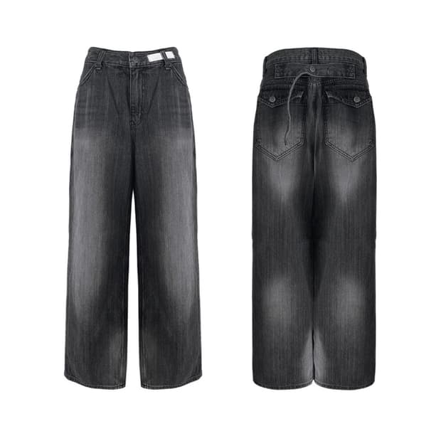 TOH cinch back pants 신치백 팬츠 