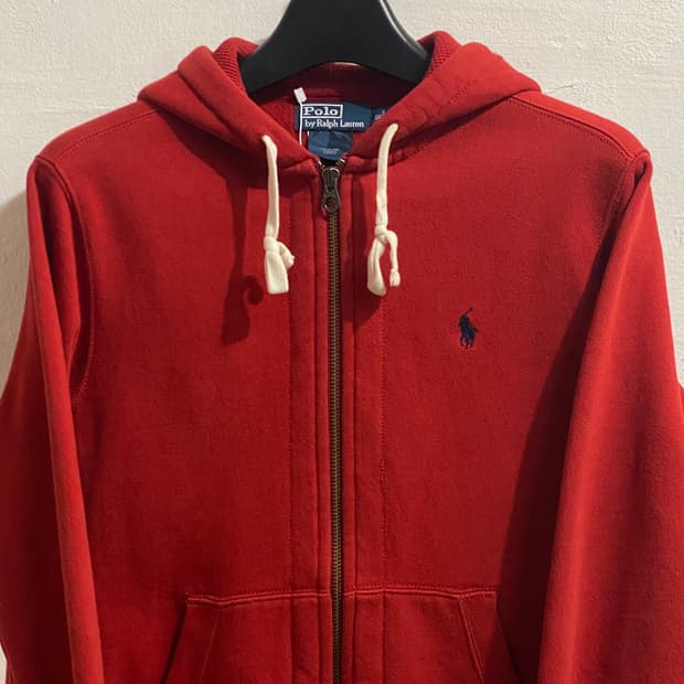 폴로 랄프로렌 풀집업 후드