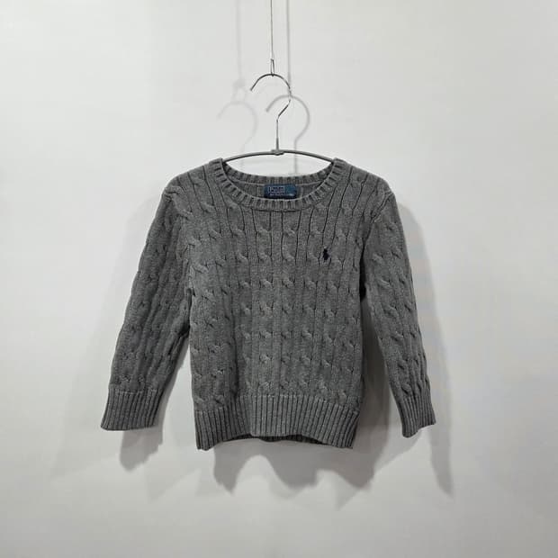 폴로랄프로렌 키즈 케이블 니트 3T
