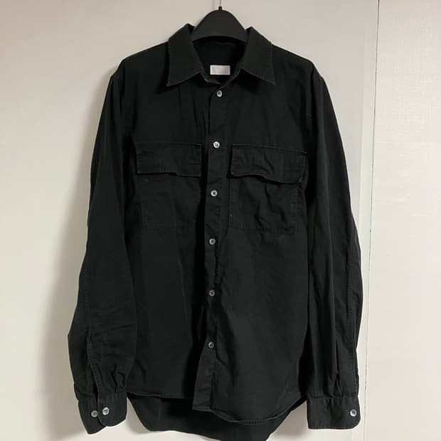 98)헬무트랭 투포켓 셔츠 블랙