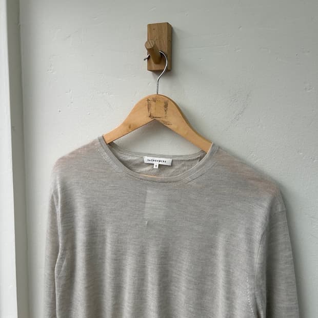 16153 - 더 캐시미어 캐시미어 니트 (캐시미어 100%)