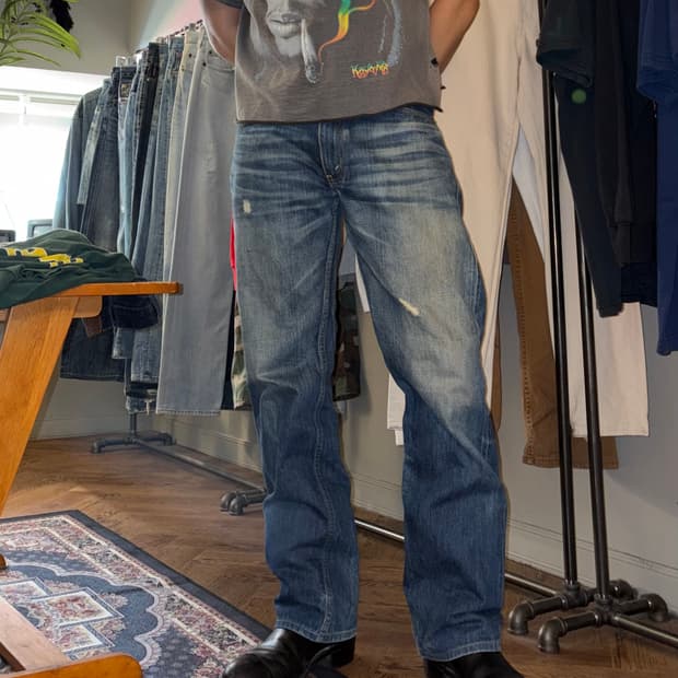 00‘s Levi’s 502 J22 selvedge denim pants