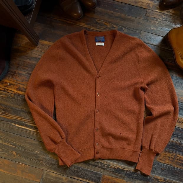 펜들턴 알파카 가디건 100