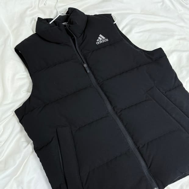 아디다스 패딩 조끼 