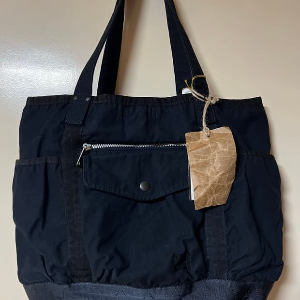 포터 크랙 crag 토트백 네이비 새제품