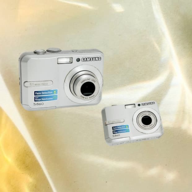 빈티지!) 삼성 디지맥스 s860 digimax 빈티지 디카