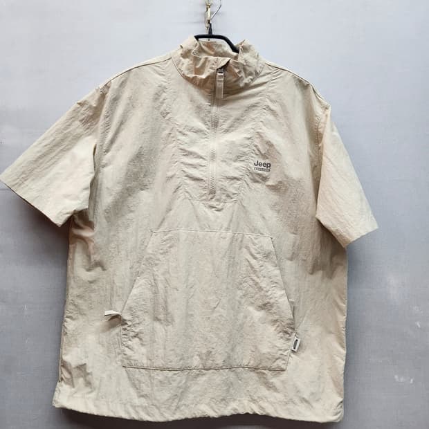 지프 로고 아노락 반팔 바람막이 95(L~XL) 남여공용