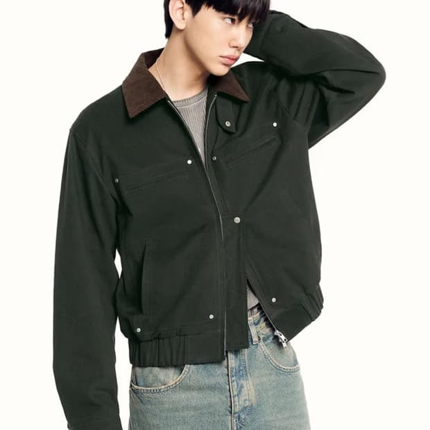 도프제이슨 헌팅자켓 카키 L사이즈