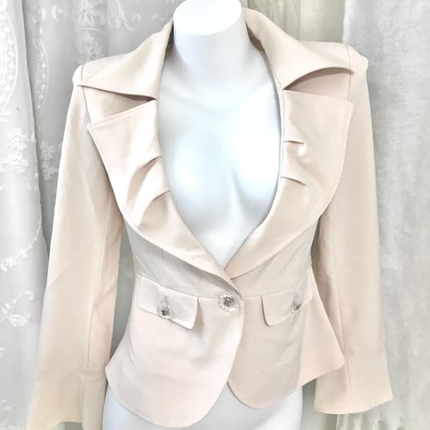 페어리 프릴 블레이저 자켓 