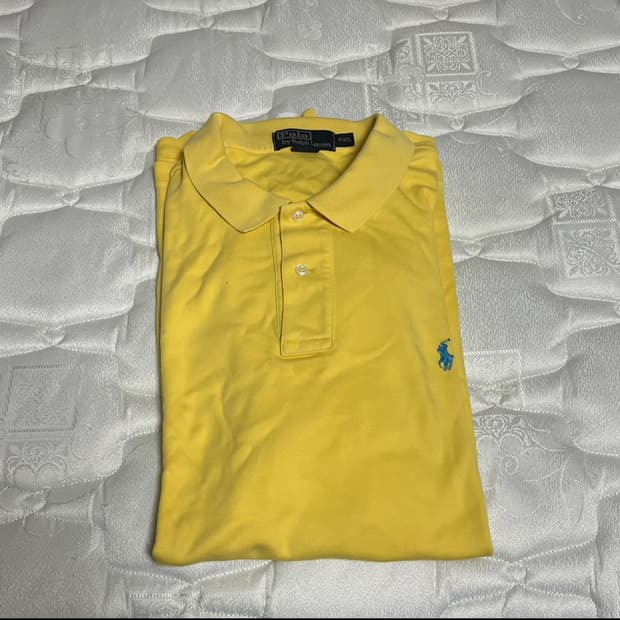폴로 랄프로렌 카라티 연노랑 XXL