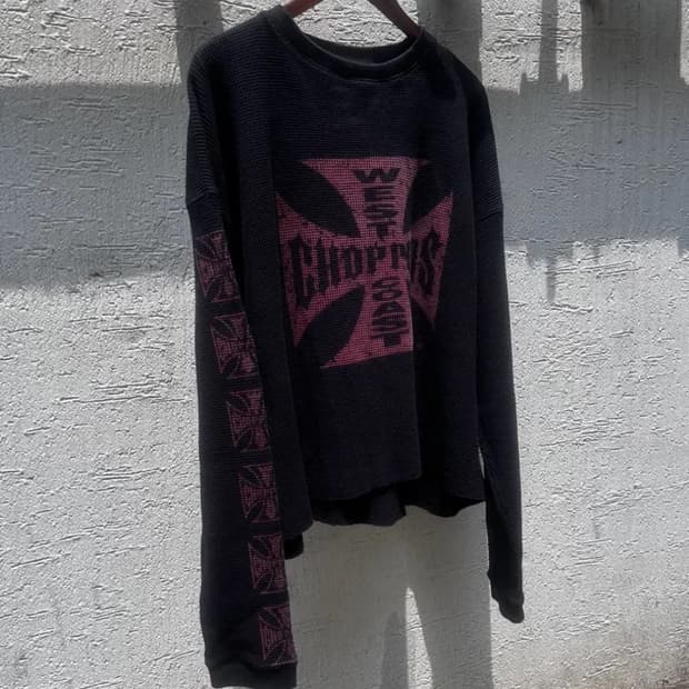 빈티지 웨스트코스트차퍼스 써멀 롱슬리브 XL