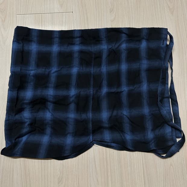 엑스트라오디너리 체크셔츠 레이어드 셔츠 블루