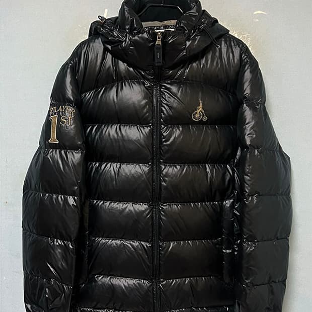 빈폴 남자 패딩점퍼 덕다운 유광 캐주얼 XL 105