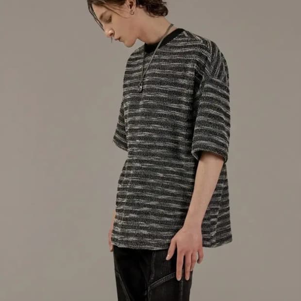 메종미네드 반팔 니트