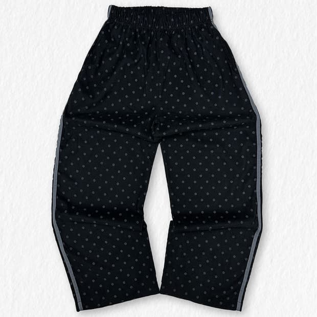 사이드라인 도트 트랙팬츠