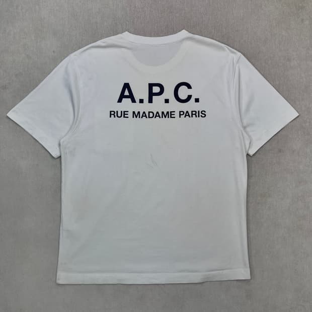 105 APC 아페쎄 원포켓 반팔 티셔츠