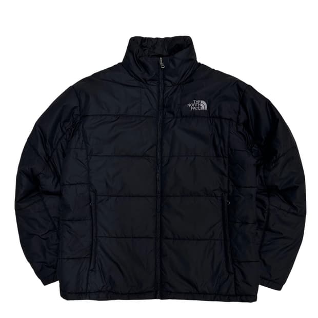 노스페이스 경량패딩 블랙 (L)