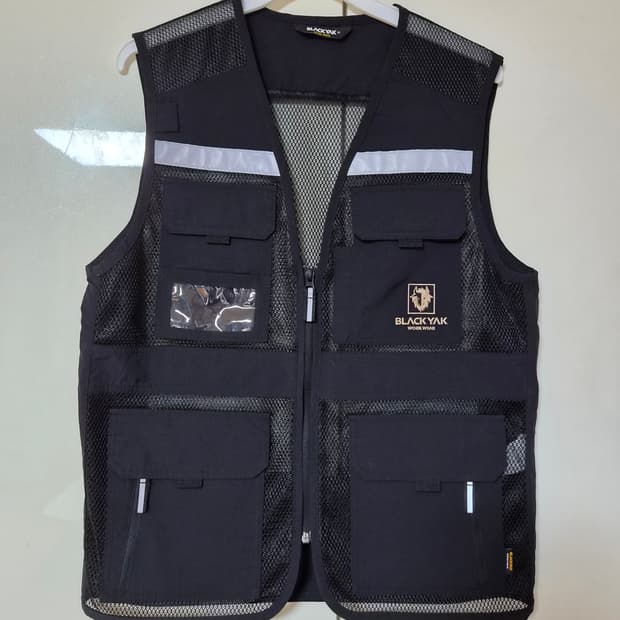 블랙야크 작업용 여름 망사 조끼/사이즈95