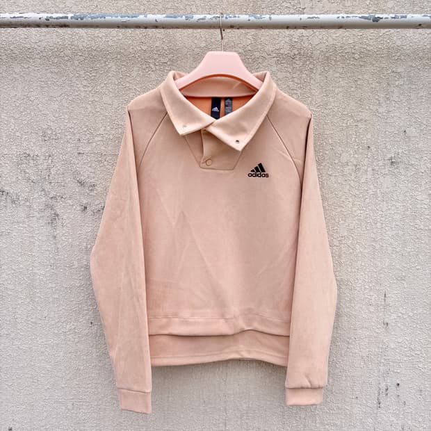 XS)아디다스 스웨이드 롱슬리브