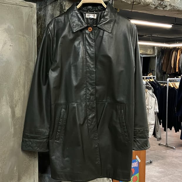 제니스 가죽 자켓 카키 88  #csz1902 