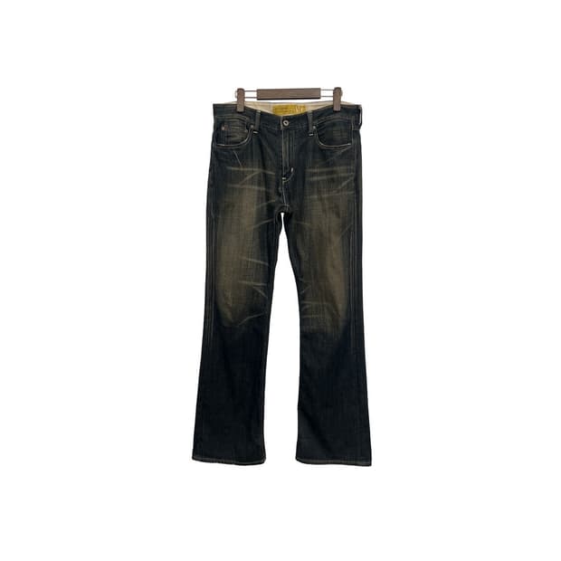 블랙넘버 제팬 빈티지 부츠컷 나팔핏 데님 팬츠