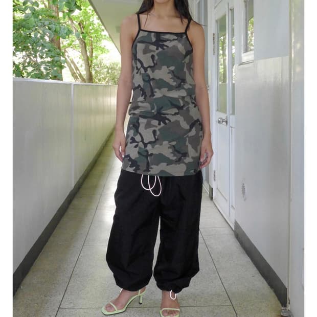 S/E/O 에스이오 카모 미니원피스