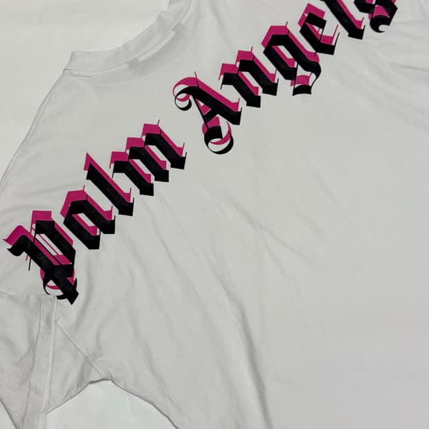 Palm Angels 팜엔젤스 로고 반팔티 L