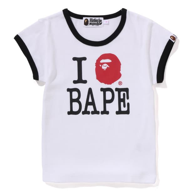 bape 아이럽 베이프 티셔츠