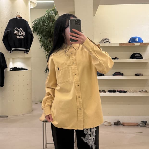 폴로 랄프로렌 베이지 옥스포드 셔츠 U219