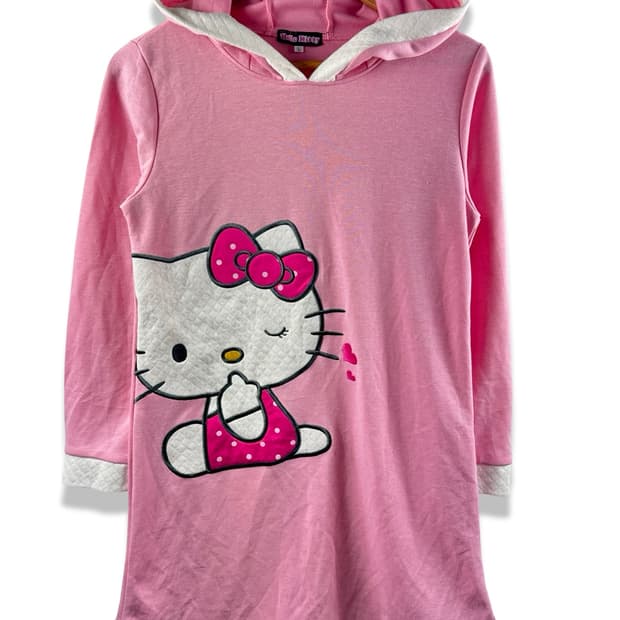 헬로키티 핑크 후드원피스1941