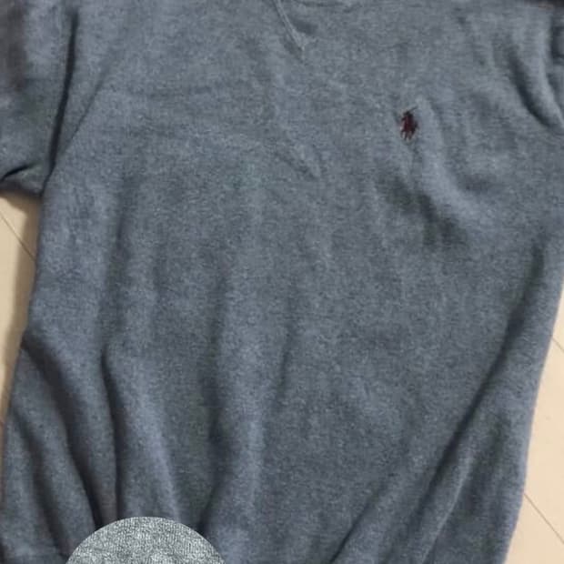 폴로 와인포니 니트