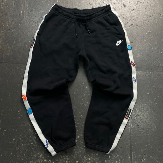 XL 나이키 패치 벨크로 조거팬츠