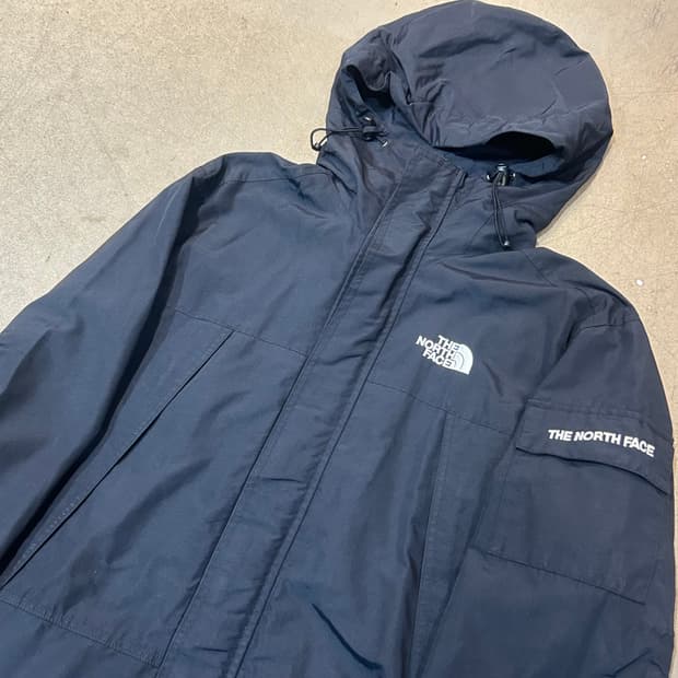 85 노스페이스 블랙 바람막이